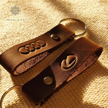 Load image into Gallery viewer, Personalised Monogrammed Car Keyring - Rokkigifts