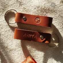 Load image into Gallery viewer, Personalised Monogrammed Car Keyring - Rokkigifts