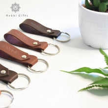 Load image into Gallery viewer, Personalised Monogrammed Car Keyring - Rokkigifts