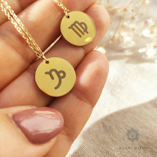 Load image into Gallery viewer, Personalized Zodiac Sign Necklace - Rokkigifts
