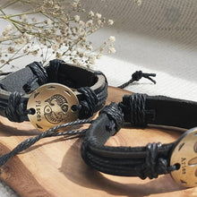 Load image into Gallery viewer, Zodiac leather Bracelets - Rokkigifts