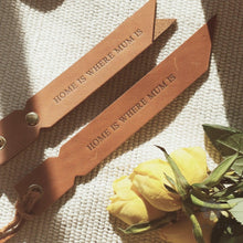 Load image into Gallery viewer, set of custom Leather bookmark and keychain - Rokkigifts