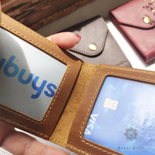 Load image into Gallery viewer, Custom handmade card holder,cardholder for men - Rokkigifts
