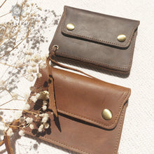 Load image into Gallery viewer, Custom handmade card holder,leather wallet - Rokkigifts
