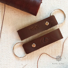 Load image into Gallery viewer, Personalised Monogrammed Car Keyring - Rokkigifts
