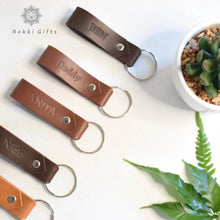 Load image into Gallery viewer, Personalised Monogrammed Car Keyring - Rokkigifts
