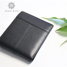 Load image into Gallery viewer, Personalized Leather Wallet for Men - Rokkigifts
