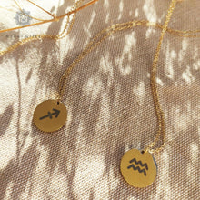 Load image into Gallery viewer, Personalized Zodiac Sign Necklace - Rokkigifts
