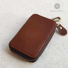 Load image into Gallery viewer, Personlized Leather wallet Key Holder - Rokkigifts
