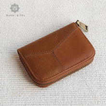 Load image into Gallery viewer, Small Leather Card Holder - Rokkigifts
