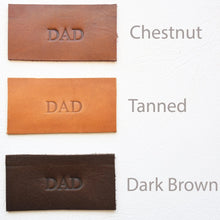 Load image into Gallery viewer, leather keyring with personalised monogram - Rokkigifts
