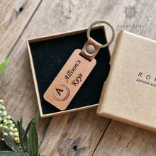 Load image into Gallery viewer, Wood Keychain, Wooden keyring ,Engraved Keychain, (Copy) Rokkigifts
